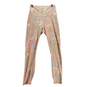 NWT Fabletics PureLuxe Floral Leggings Size M